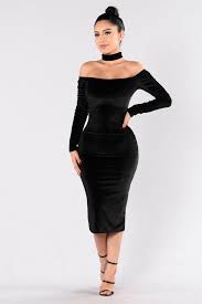 The Other Side Dress Black Dresses Fashion Choker Dress