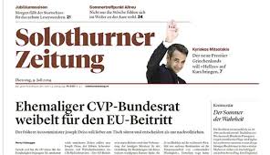 Die «az solothurner zeitung» berichtet über alles. Von Rot Uber Blau Zu Braun Infosperber