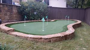 What you'll need, however, is a bit of effort, patience, and some money. Designing And Installing A Backyard Putting Green Medford Design Build