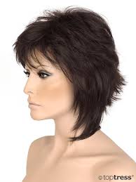 Perücke Cassidy warmer, brauner Farbton