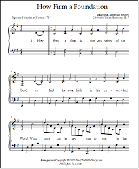 Sheet music arranged for piano/vocal/chords, and singer pro in c major (transposable). Church Hymns Lyrics Chords Sheet Music