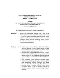 Demikian pembahasan lengkap mengenai contoh kertas kerja audit internal perusahaan. Keputusan Badan Pemeriksa Keuangan Republik