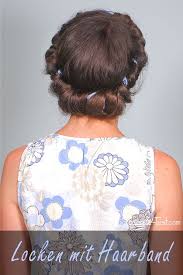 locken mit haarband haarband frisur locken machen locken uber nacht