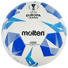 There is a total of six variants, each one being a combination of a black/white/red ball with blue/black stars! Molten Uefa Europa League Soccer Ball Official Series 1000 Size 5 Blue Walmart Com Walmart Com