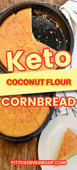 Coconut flour coconut flour is rich in dietary fibre, which can help reduce the risk of developing heart disease and lower cholesterol levels. Keto Coconut Flour Cornbread Fittoserve Group