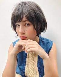 似合わないって諦めてない 丸顔さん向け 小顔ショートヘア 特集 キナリノ ショートヘア 丸顔 髪型