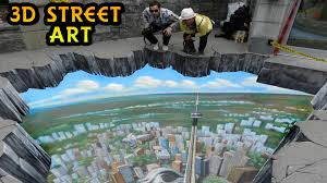 You can see the text as three dimensional thus it makes the artwork even more interesting at penandplastic.com. 63 Mind Blowing 3d Street Art Illusions Compilation Optical Illusions 3d Paintings Mind Blown Art