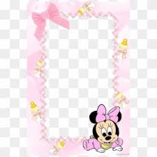 Marco De Fotos De Minnie Mouse Para Baby Shower Igreja Matriz Sao Pedro Clipart 3484188 Pikpng