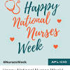 National nurses week begins each year on may 6th and ends on may 12th, florence. 1