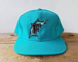 Vintage Florida Marlins Sports Specialties The Pro Fitted Hat Etsy Fitted Hats Vintage Florida Marlins