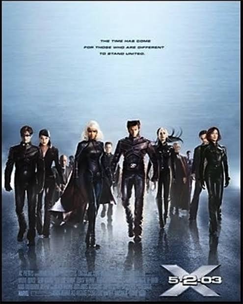 2003 X-MEN UNITED X2 MARVEL COMICS OFFICIAL MOVIE POSTER ORIGINAL 27 X 40  FRAMED