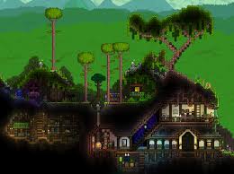 Hobbit Holes By U Baergrimboulderbelly Terraria House Design Terraria House Ideas Terrarium Base