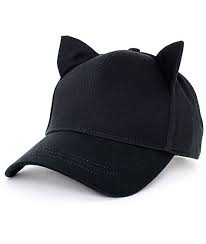 Empyre Cat Ear Onyx Black Strapback Hat Zumiez Cat Ears Cap Ear Cap Cat Ears Hat
