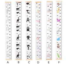 childrens height growth chart measure hanging ruler wall