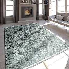 Sie haben noch keine favoriten klicken sie auf. Rugs Carpets Teppich Modern Fransen Vintage Design Modern Wohnzimmer Grau Grun 200x290cm Matogard Ee