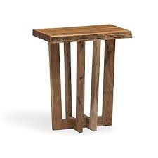 Acacia Wood End Table End Table Brown Alaterre Furniture Wood End Tables End Tables