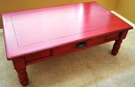 Love The Red Black Painted Coffee Tables Red Coffee Tables Coffee Table
