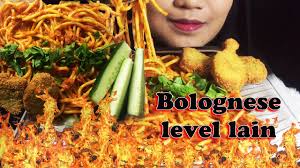 Spaghetti Bolognese Pedas Berdesing Ayamas Chicken Nugget Youtube