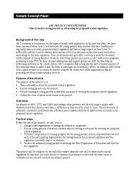Maybe you would like to learn more about one of these? Sample Concept Paper