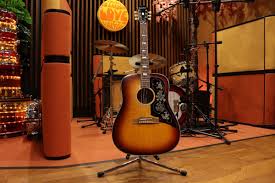 Epiphone ej 200ce electro acoustic guitar in vintage sunburst Noel Gallagher Donates Signed Guitar To Ilovelive Raffle To Help Stage Crew