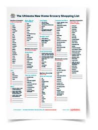 ✅moving into a new house or buying your first home?kit out your kitchen with this kitchen utensils list containing 46 of the most essential items! The Ultimate New Home Grocery Shopping List Updater