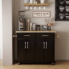 Pair a wooden island with a daring splash of color. Buy Kitchen Island With Storage Kitchen Carts And Islands Rolling Kitchen Island Storage Cabinets With Shelves Lockable Wheels Towel Rack And Drawers In Kitchen Dining Room Black Online In Turkey B08kw1wmhq