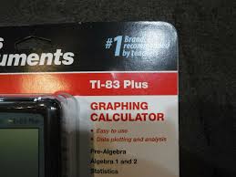 Texas instruments (ti) is an elect. Texas Instruments Ti 83 Plus Graphing Calculator For Sale Online Ebay
