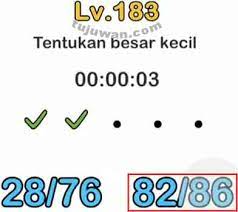 Check spelling or type a new query. Brain Out Tentukan Besar Kecil Jawaban Brain Out Di Peringkat 183 Tujuwan Com