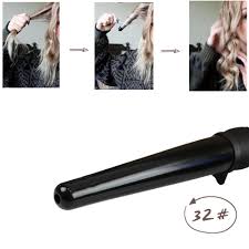 7 easy techniques to curl hair with a straightener and a wand. Gladay Professional Conical Curling Iron Hair Curling Wand Dual Voltage Hair Wand With Ceramic Barrel Cool Tip Curling Wand Hair Wandhair Curling Wand Aliexpress