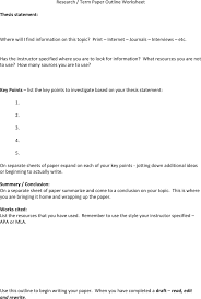 Term paper writing tips and tricks for students. Free Example For Outlining A Research Term Paper Pdf 335kb 3 Page S Page 3