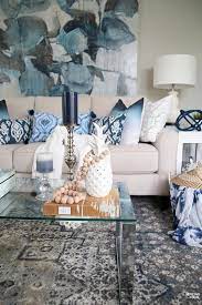 Check spelling or type a new query. Summer Decor Ideas And Design Blogger S Home Tour Indigo Black And Gray Color Scheme Abstract A Living Room Color Schemes Blue Living Room Room Color Schemes