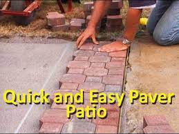 Measure the length and width of the area you want to cover. How To Lay Patio Pavers Youtube