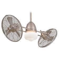 It's a wonderfully unique fan, with two traditional caged fan heads at the ends of its spinning arms. Minka Aire Fans Gyro Wet Fan Ylighting Com