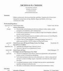 infantryman resume examples december 2020