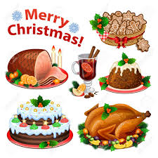 The best part of christmas day — yes, even better than the presents — is sitting down to dinner with family and friends. Set Of Cartoon Icons For Christmas Dinner Traditional Christmas Royalty Free Cliparts Vectors And Stock Illustration Image 48783567