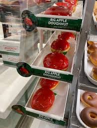 Does krispy kreme accept apple pay at the cash register? Now Open Krispy Kreme Flagship Times Square Nyc Average Socialite
