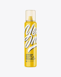 Glossy Spray Bottle With Transparent Cap Mockup In Bottle Mockups On Yellow Images Object Mockups Bottle Mockup Mockup Free Psd Free Psd Mockups Templates