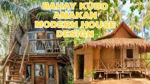 Amakan is the filipino word for the bamboo matting found in traditional philippine stilt houses called bahay kubo/nipa hut. Bahay Kubo Amakan Style Modern House Design In The Philippines Compilation Youtube