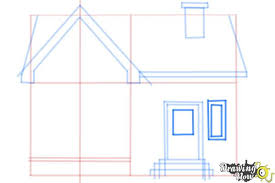 Draw a line on the paper between the zero mark on the ruler and the number mark on the ruler that matches the length of the wall you're drawing (e.g. How To Draw A Big House Drawingnow