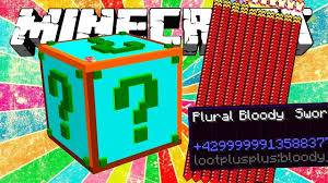 Just put the zip file . Lucky Block Plural Mod 1 8 Get The Ultimate Sword 9minecraft Net