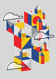 Cloud Technology By Neil Stevens Graphic Illustration Neil Stevens Poster Art