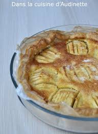 Flan Feuillete Aux Pommes Et Coco Dans La Cuisine D Audinette Feuillete Aux Pommes Flan Au Pomme Recette Tarte Aux Pommes