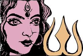 Drawing Goddess Kali Stock Illustrations