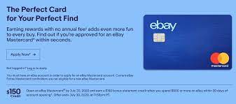 Maybe you would like to learn more about one of these? Expired Ebay Mastercard 150 Cash Signup Bonus With 500 Spend On Ebay Doctor Of Credit