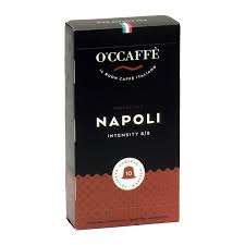 Ristretto biodegradable capsules powerful dark espresso with a smokey hint of dark cocoa and intenso coffee capsules 100% compostable 10 capsules per box nespresso compatible intensity. O Ccaffe Ristretto 10 Nespresso Compatible Capsules