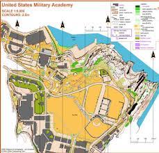 West Point Campus Map West Point A-Meet & Is Championships - Sprint At Trophy Point - April 18Th  2009 - Orienteering Map From Misc. Us Events