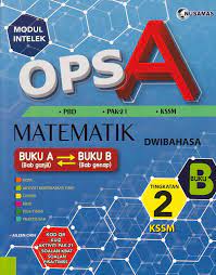 2020 Ops A Matematik Dwibahasa Tingkatan 2 Buku B Lazada