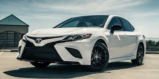 Centred upon toyota's new global architecture, camry is designed to not only heighten the senses the dynamic design cues continue inside with red or black leather accented sports seats that are camry ascent in glacier white shown accessorised with toyota genuine weathershields (left hand. 2019 Toyota Camry Blackout Build Vip Auto Accessories Blog