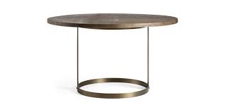 Nobelle Round Dining Table In Weathered Mango Arhaus Furniture Dining Room Table Round Dining Table Dining