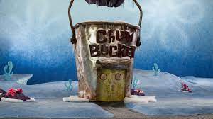But after arriving at the chum bucket, squidward notices that thing aren't quite right here, you must find a way out and neptune forbid you get caught by karen along the way. Chum Bucket Encyclopedia Spongebobia Fandom